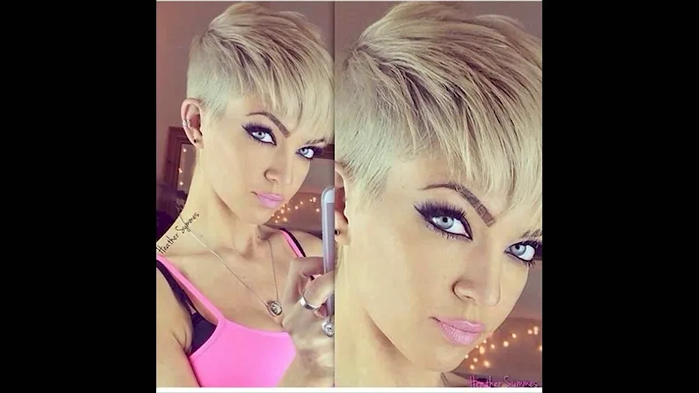 Pixie with bangs
