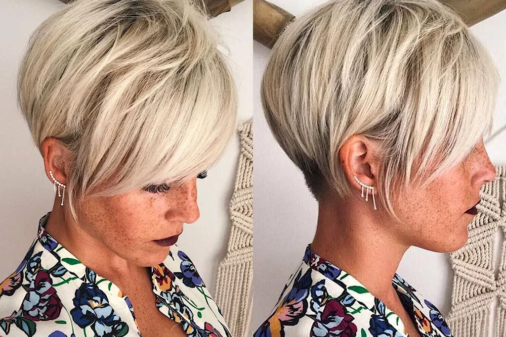 Pixie Bob haircut for short hair