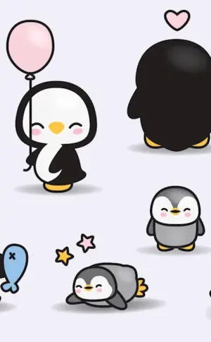 Penguin drawing