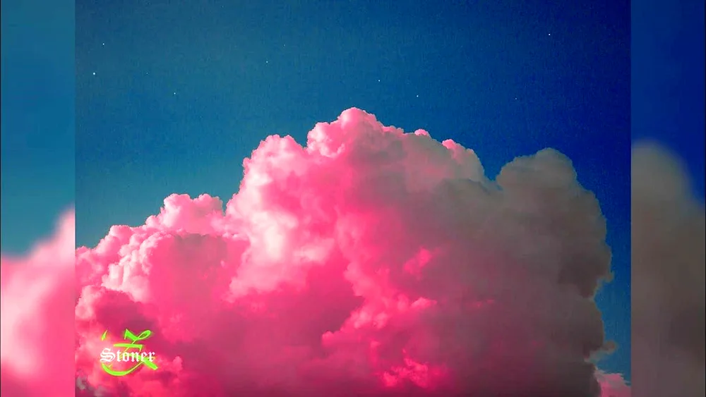 Pink cloud