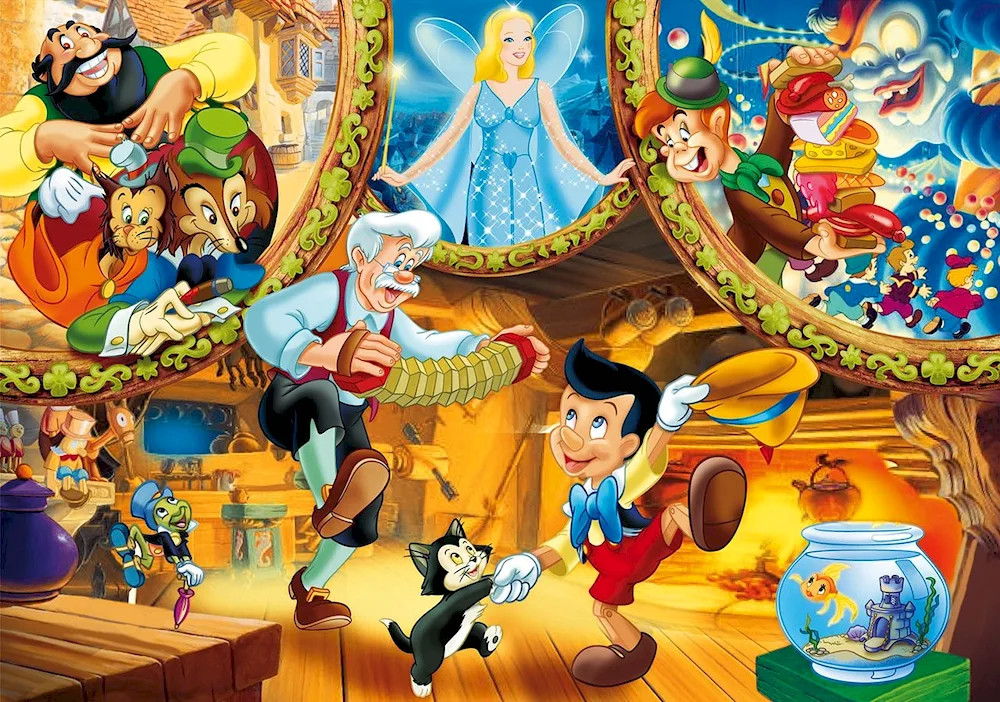 Pinocchio cartoon Disney