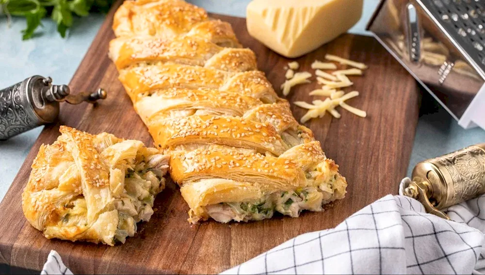 Puff pastry buns