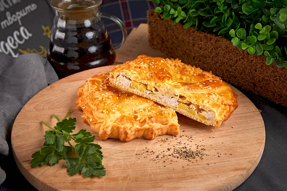 Mushroom pie