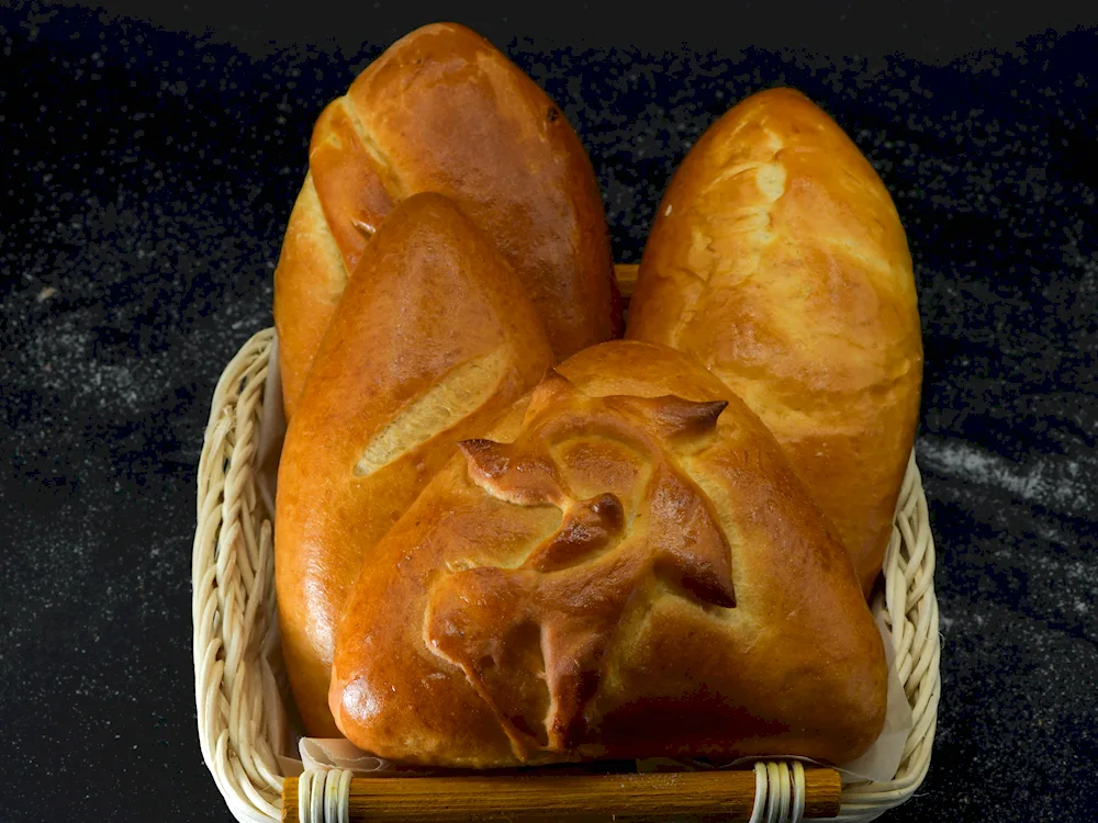 Pirozhki with cottage cheese