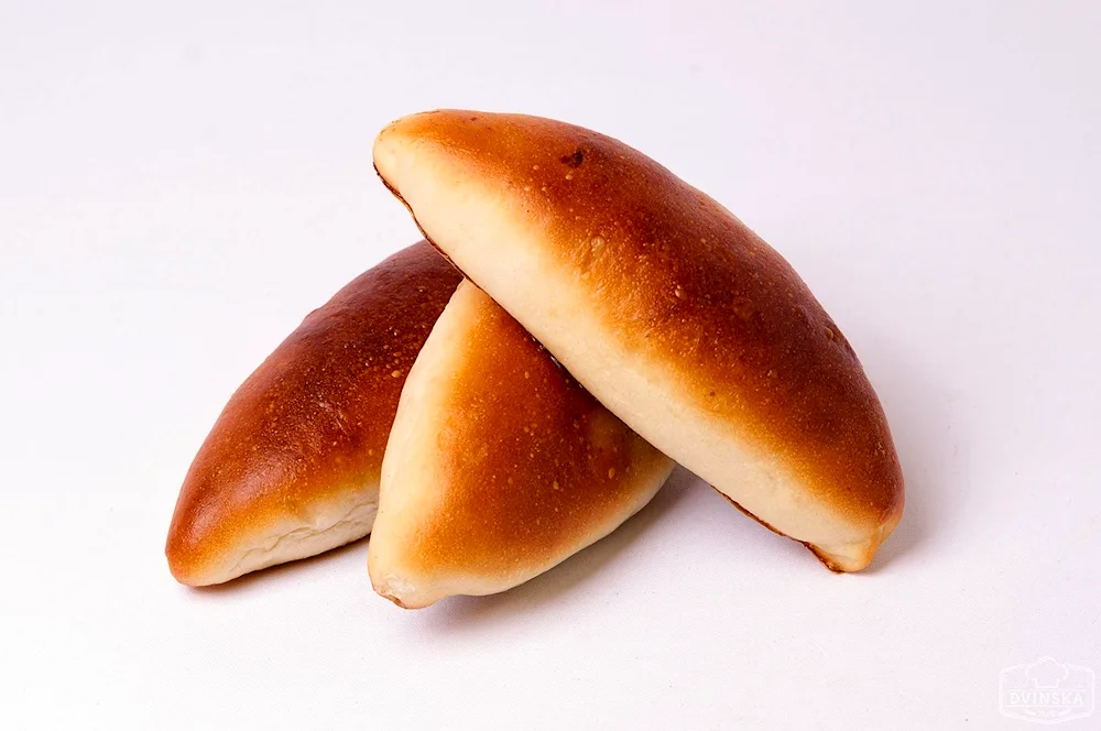 Pirozhki on a plate