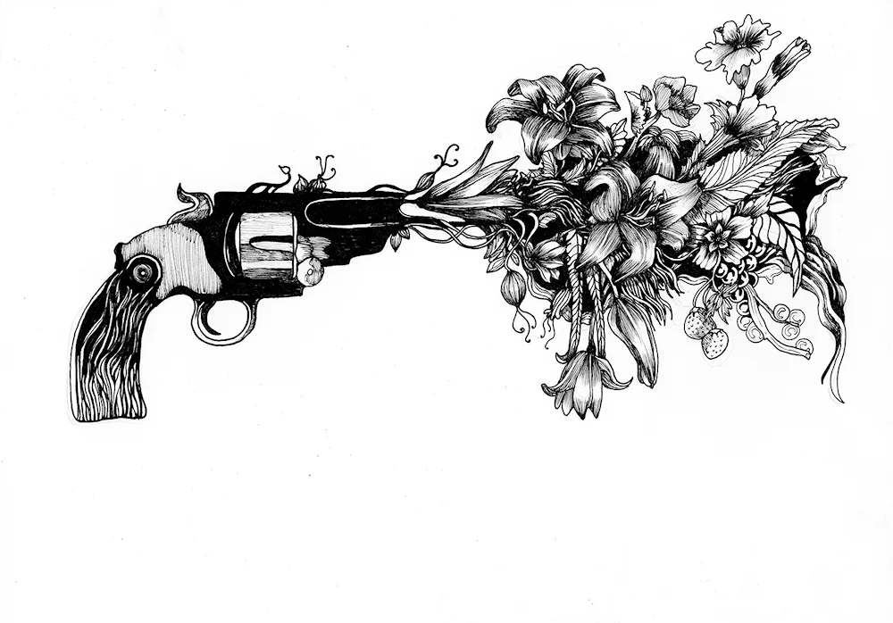 Pistol sketch