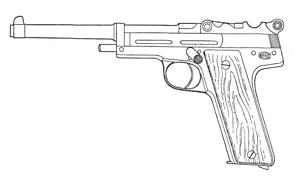 Tokarev TT pistol colouring
