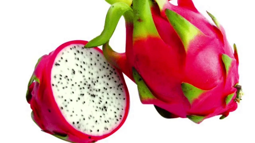 Litchi fruit. pitahaya
