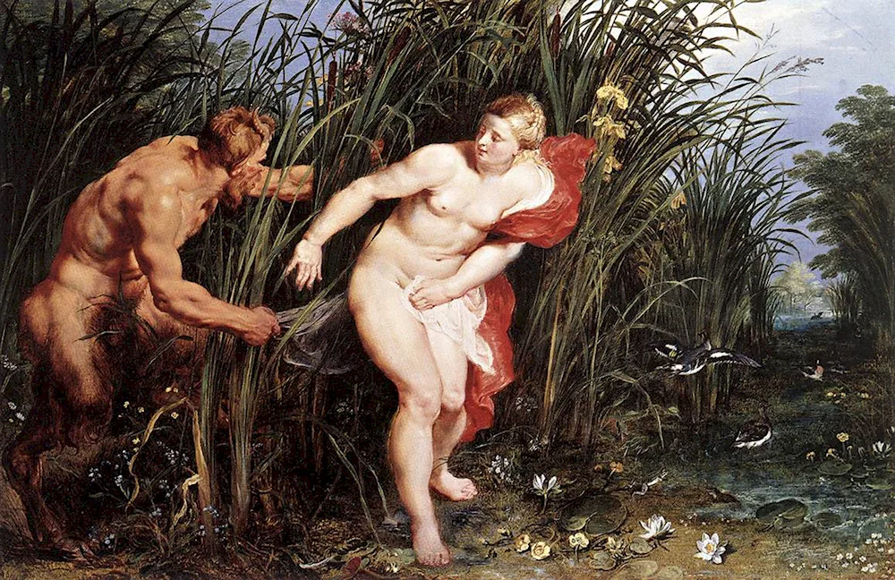 Peter Paul Rubens Pan and Syringa