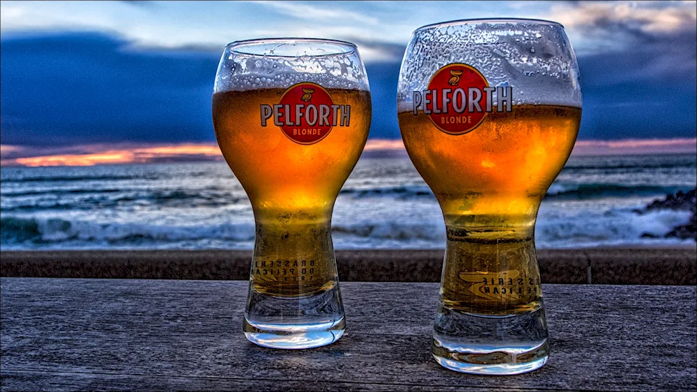 Beer glasses