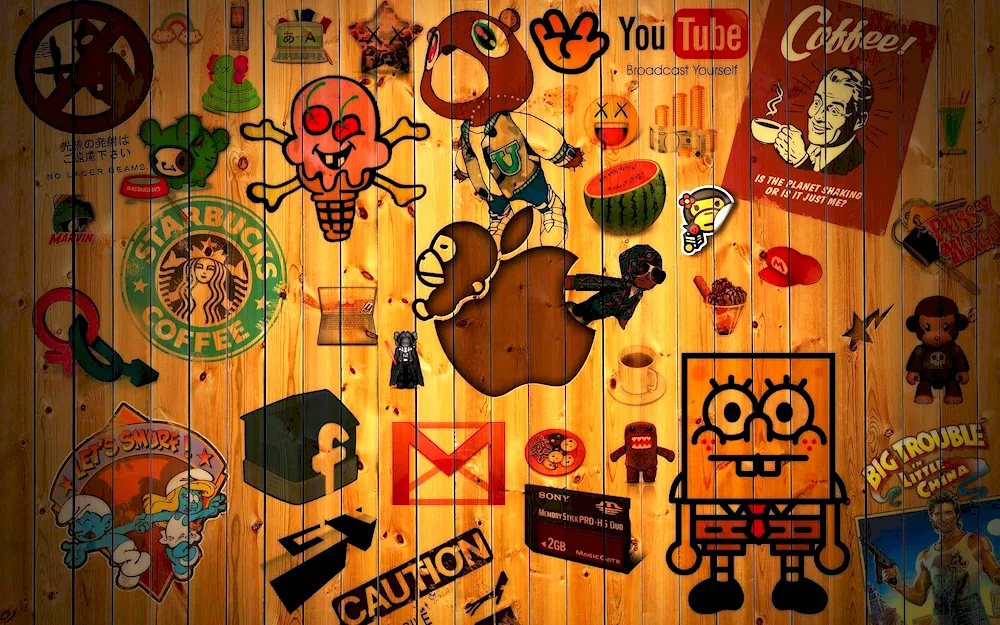 Stickerbombing stickers