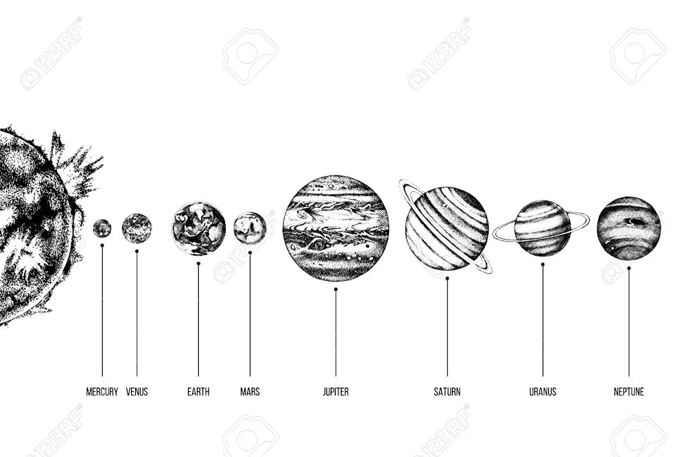 Cosmos colouring for children