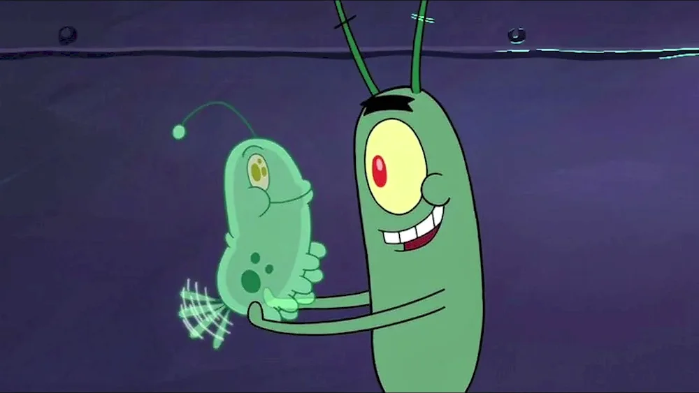 Plankton SpongeBob