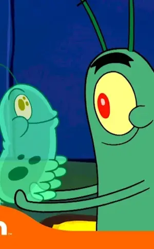 Plankton SpongeBob cartoon