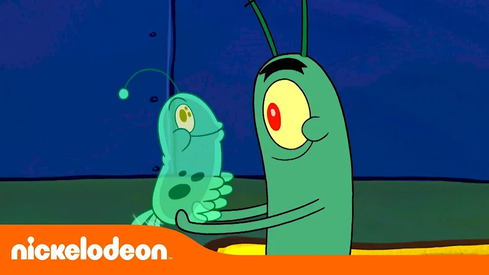 Plankton SpongeBob cartoon