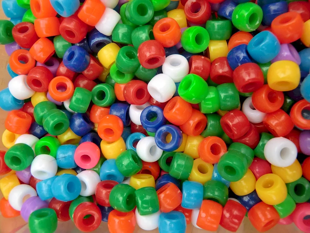 Coloured Beads