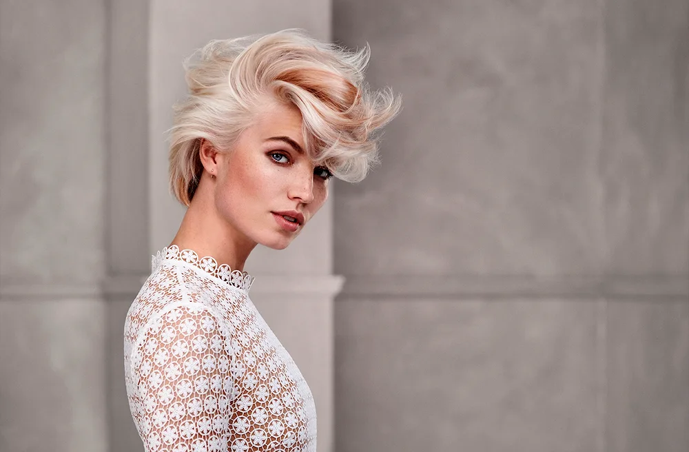 Platinum blonde