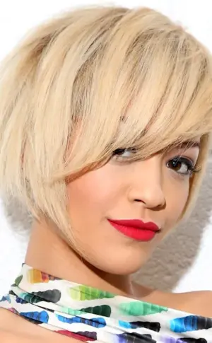 Platinum bob Rita Ora