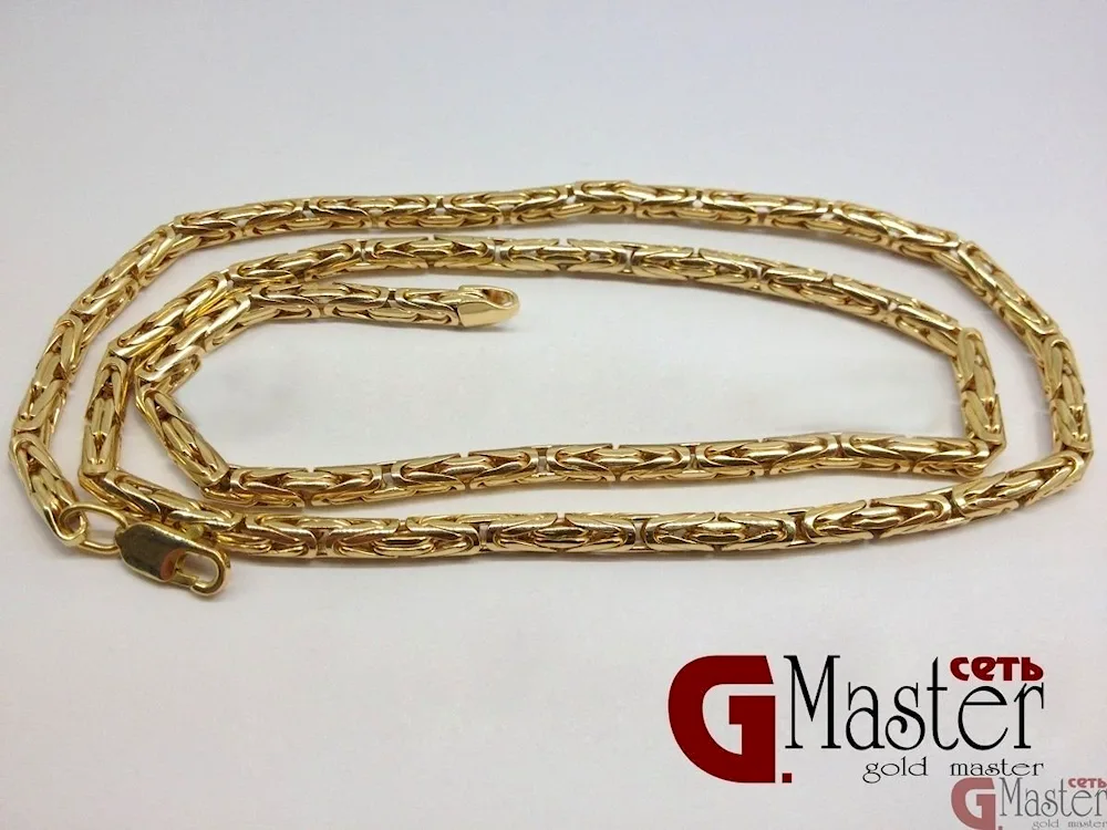 Feather tail chain silver