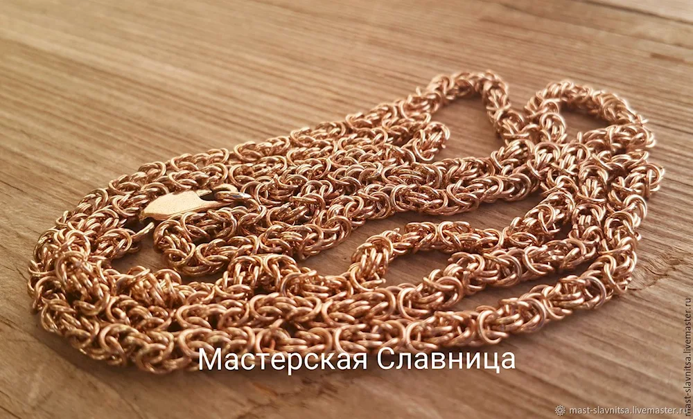 Feather tail chain silver