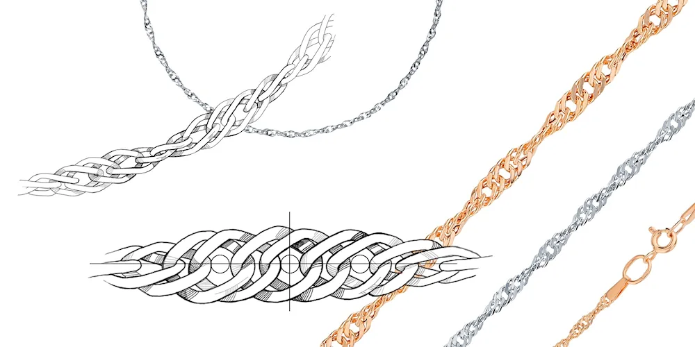 Singapore gold chain