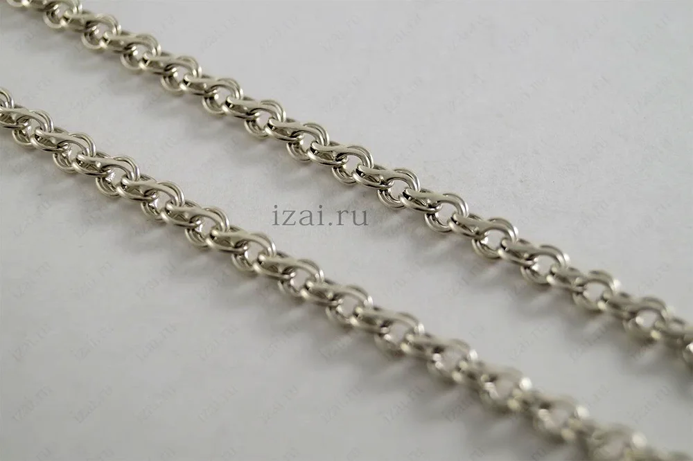 Garibaldi chain weave in silver