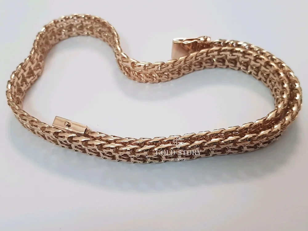 Wolf tail chain braiding