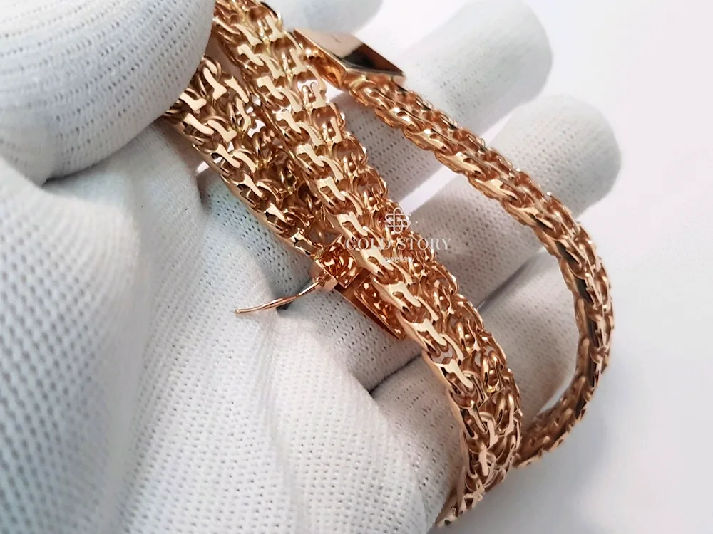 Wolftail braiding gold