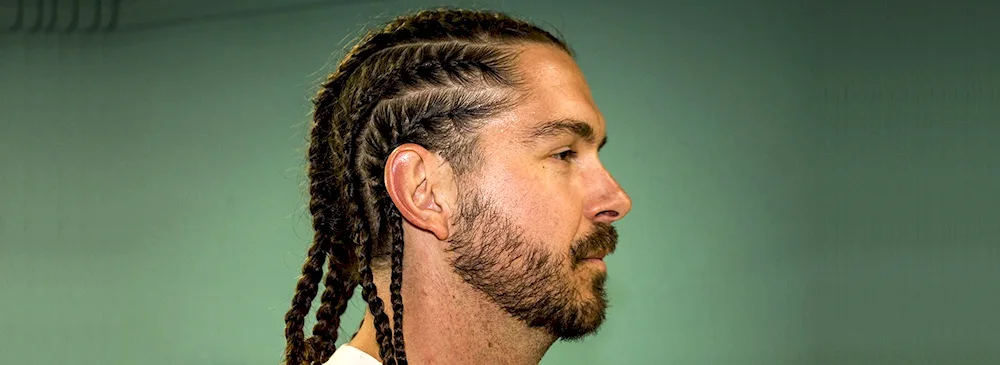 Hair braiding for men