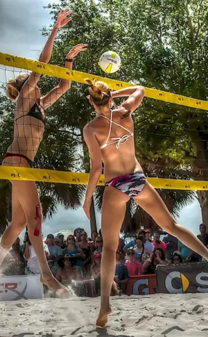 Beach volleyball