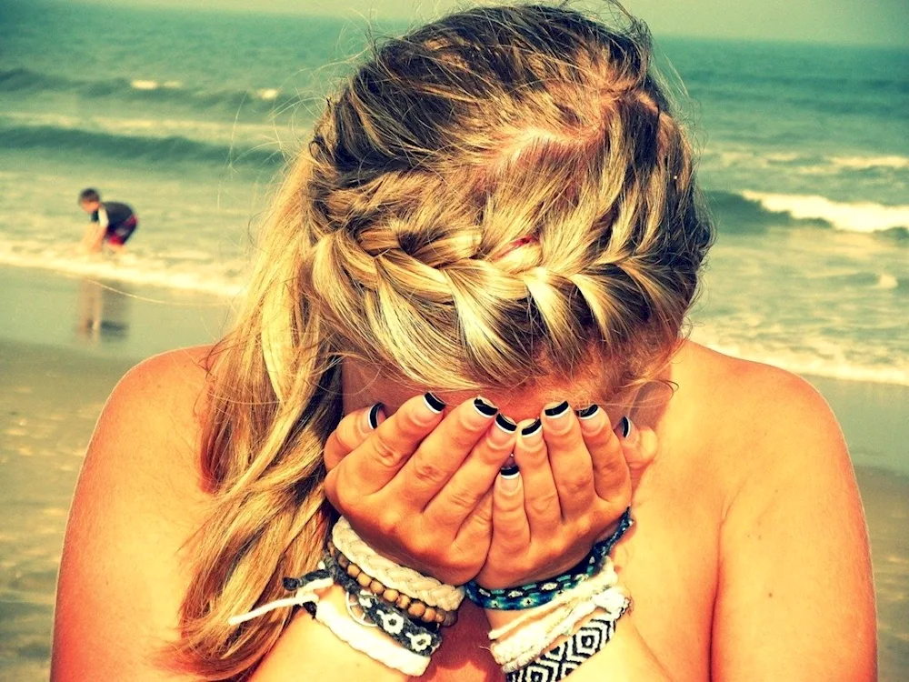 Beach hairstyles