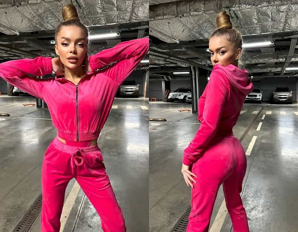 Shiny tracksuit