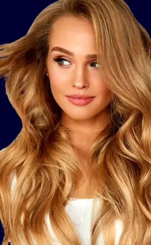 Large Curls Blowdry