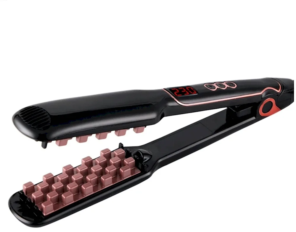 Waffle iron for hair