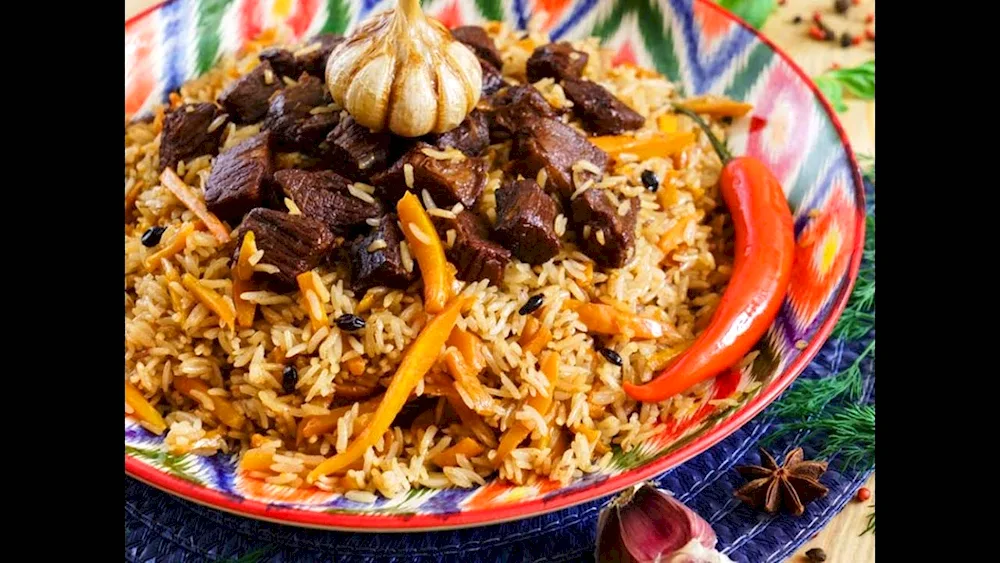 Chaykhana plov Bishkek