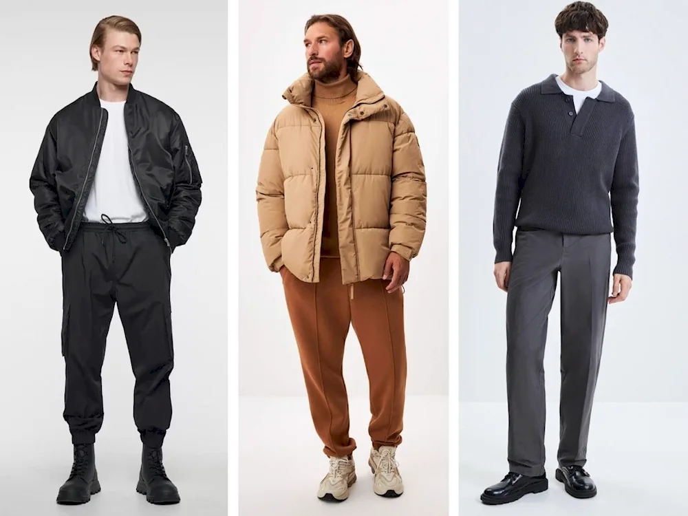 What to wear men's down jackets under