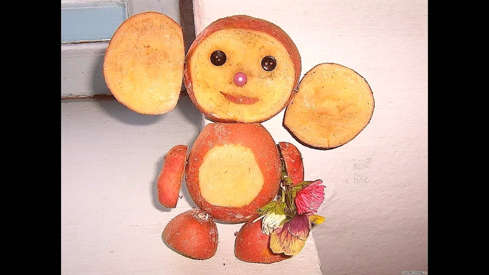 Gus out of courgette crafts