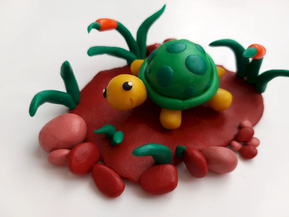 Crafts of plasticine