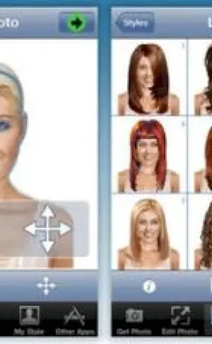 Find hairstyle and hair colour
