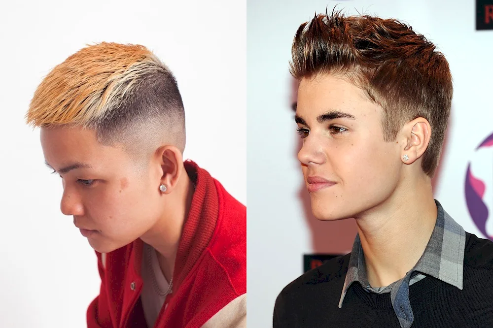 Fashionable youth haircuts for boys