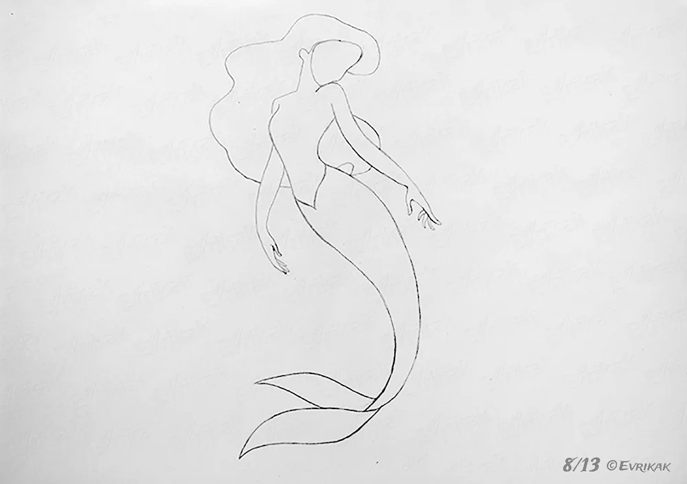 Victoria Frantz mermaid