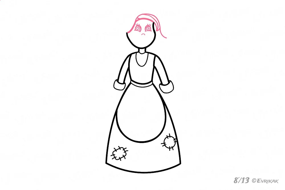 Cinderella drawing
