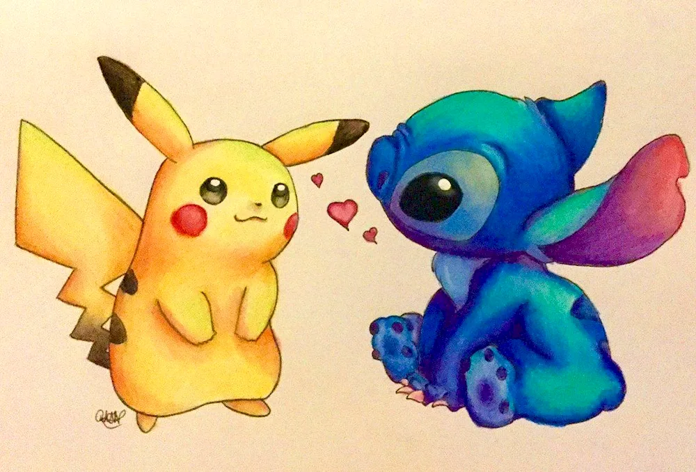 Stitch colouring book