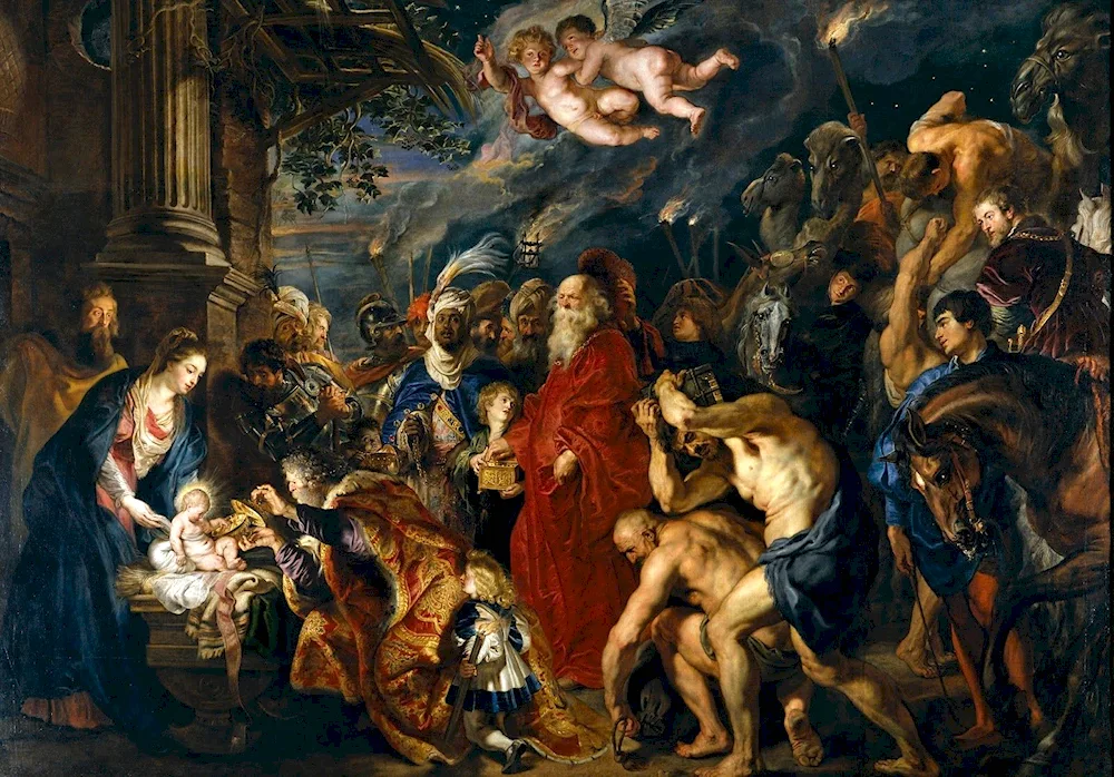 The Adoration of the Magi Rubens