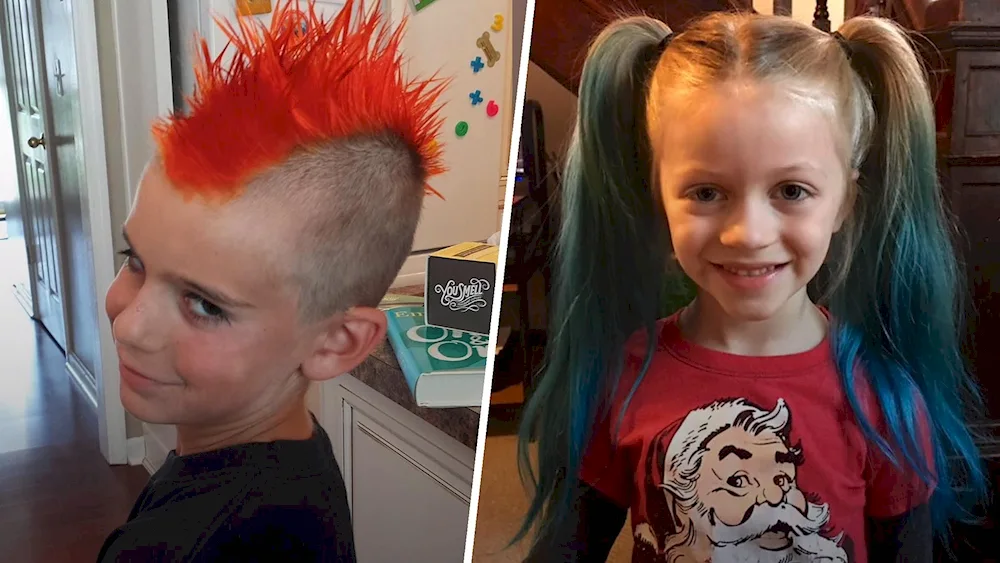 Coloured Hair for Kids