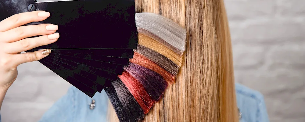 Hair colouring process