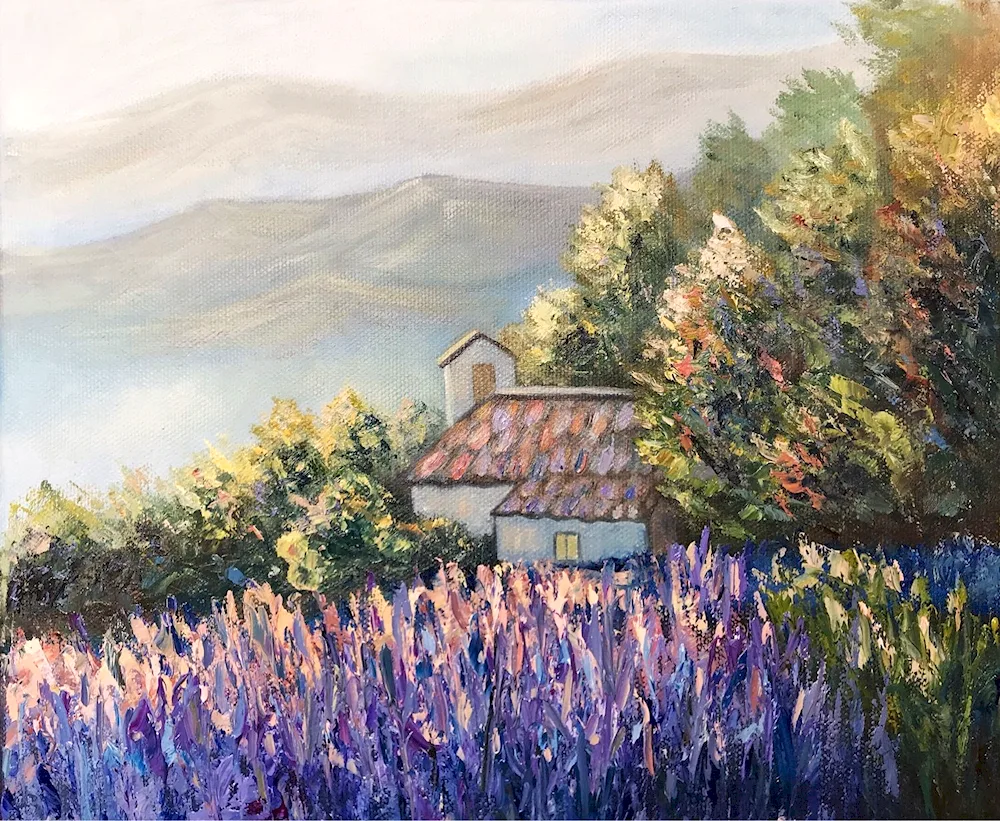 Claude Monet Lavender Fields