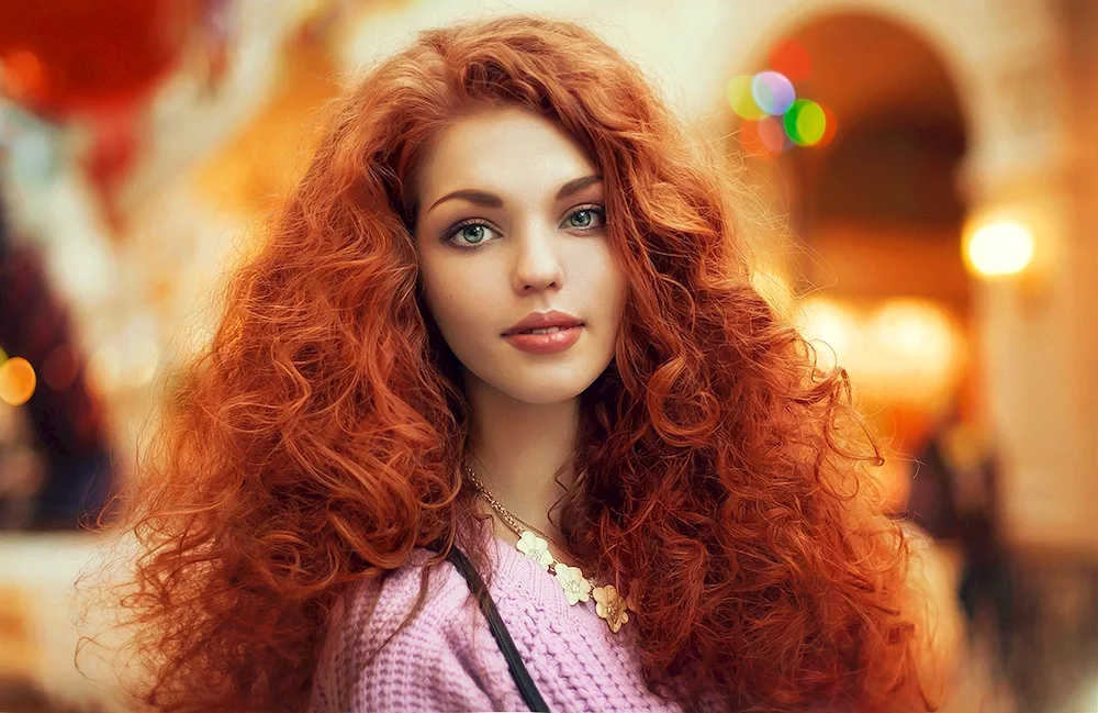 Polina Belyavina red curls