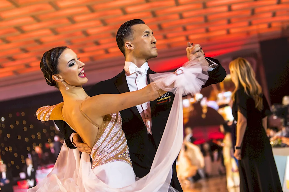 Polina Dubeyko ballroom dancing