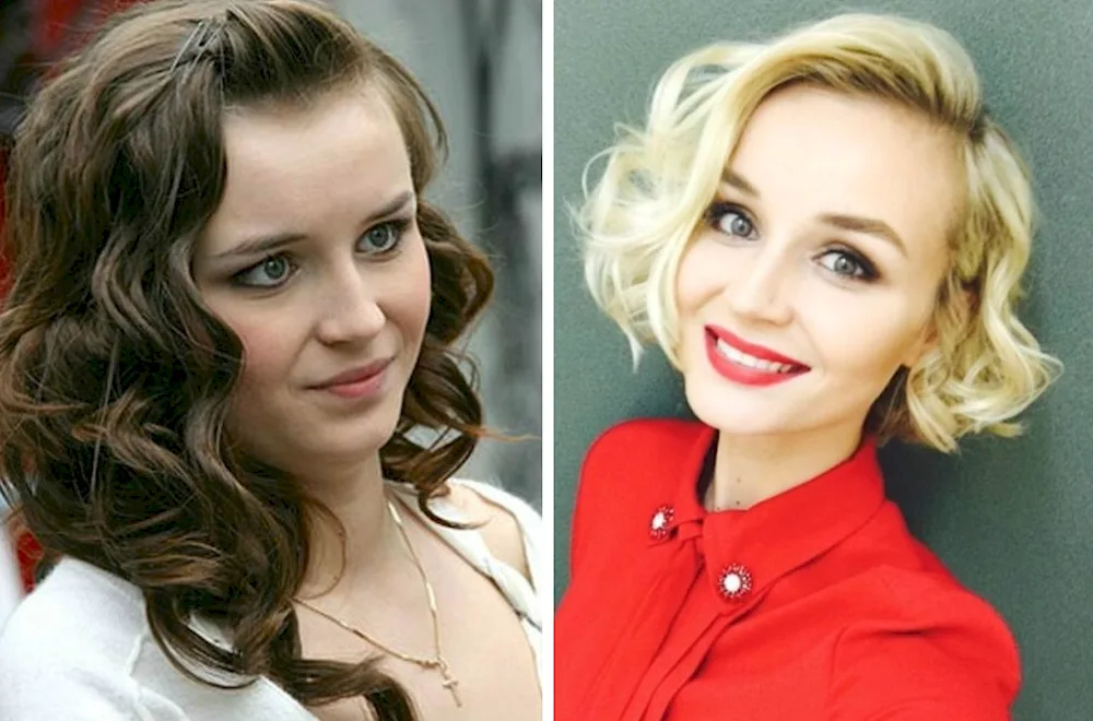 Polina Gagarina in her youth